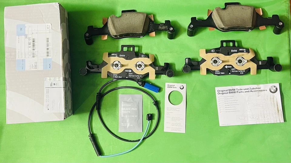 Подлинные передние тормозные колодки и роторы BMW 2017+ G30 530I 540i 530xdrive 540xdrive - Изображение 2 из 3