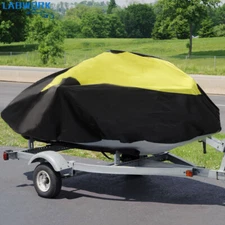 Waterproof Marine Grade 420D Heavy Duty Polyester PWC Trailerable Jet Ski Cover