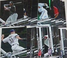 2017 Topps Rainbow Foil Singles - Series 1 & 2  Pick From Drop Menu