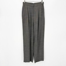 Vtg Rena Rowan Womens Dress Pants 6 Gray Trouser Wool Blend Classic Career