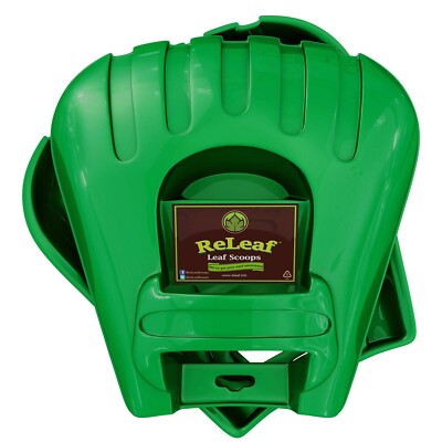 ReLeaf Leaf Scoops: Ergonomic, Large Hand Held Rakes for Fast Leaf & Lawn Gra...