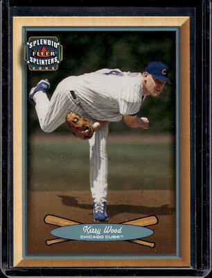 2003 Fleer Splendid Splinters Kerry Wood #51 - Chicago Cubs | eBay