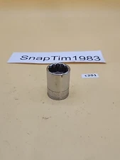 S-K  Tools 40322 1/2" Dr. 22mm  12pt Standard Metric Chrome Socket USA 