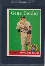 1958 Topps #431 Gene Conley Braves EX 58T431-82515-8