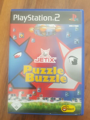 PS2 Spiel Jetix Puzzle Buzzle Sony PlayStation