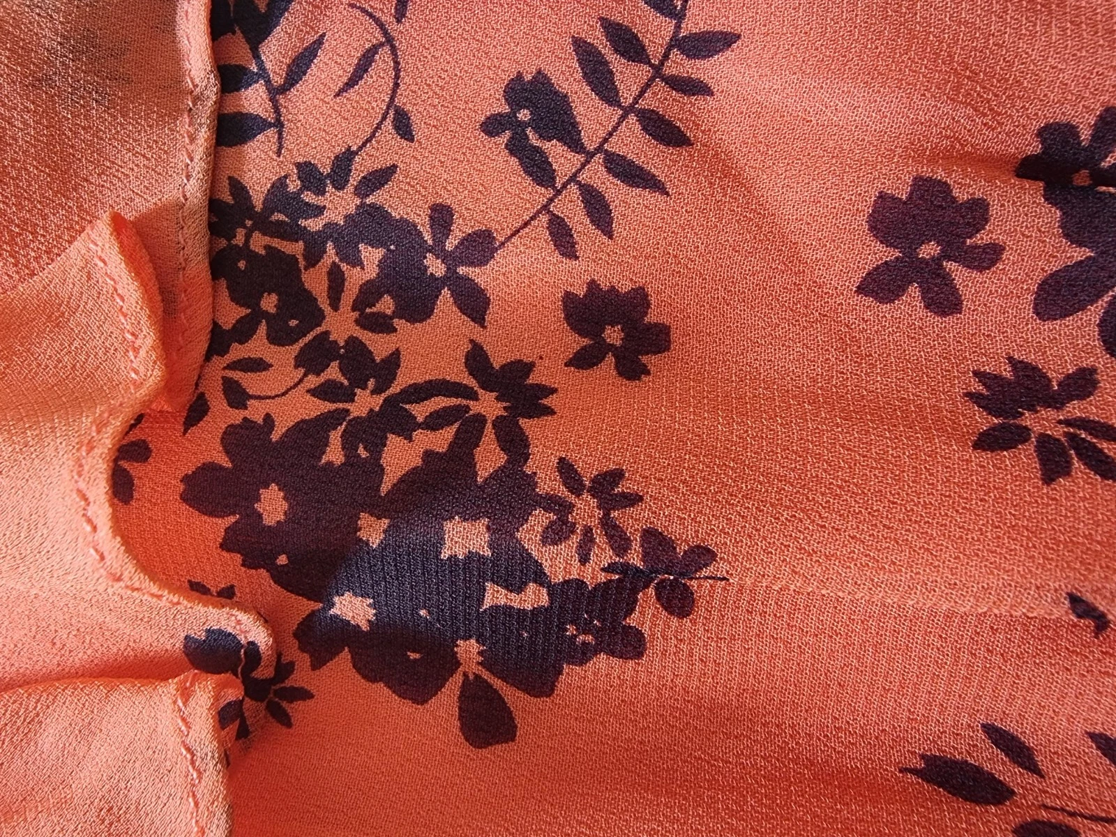 Abito Michael Kors pesca corallo taglia L nuovo con etichette costo circa £200