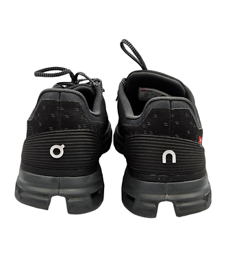 On Z5082* Mens Black Cloudstratus Running Shoes Size US 8.5 EU 42
