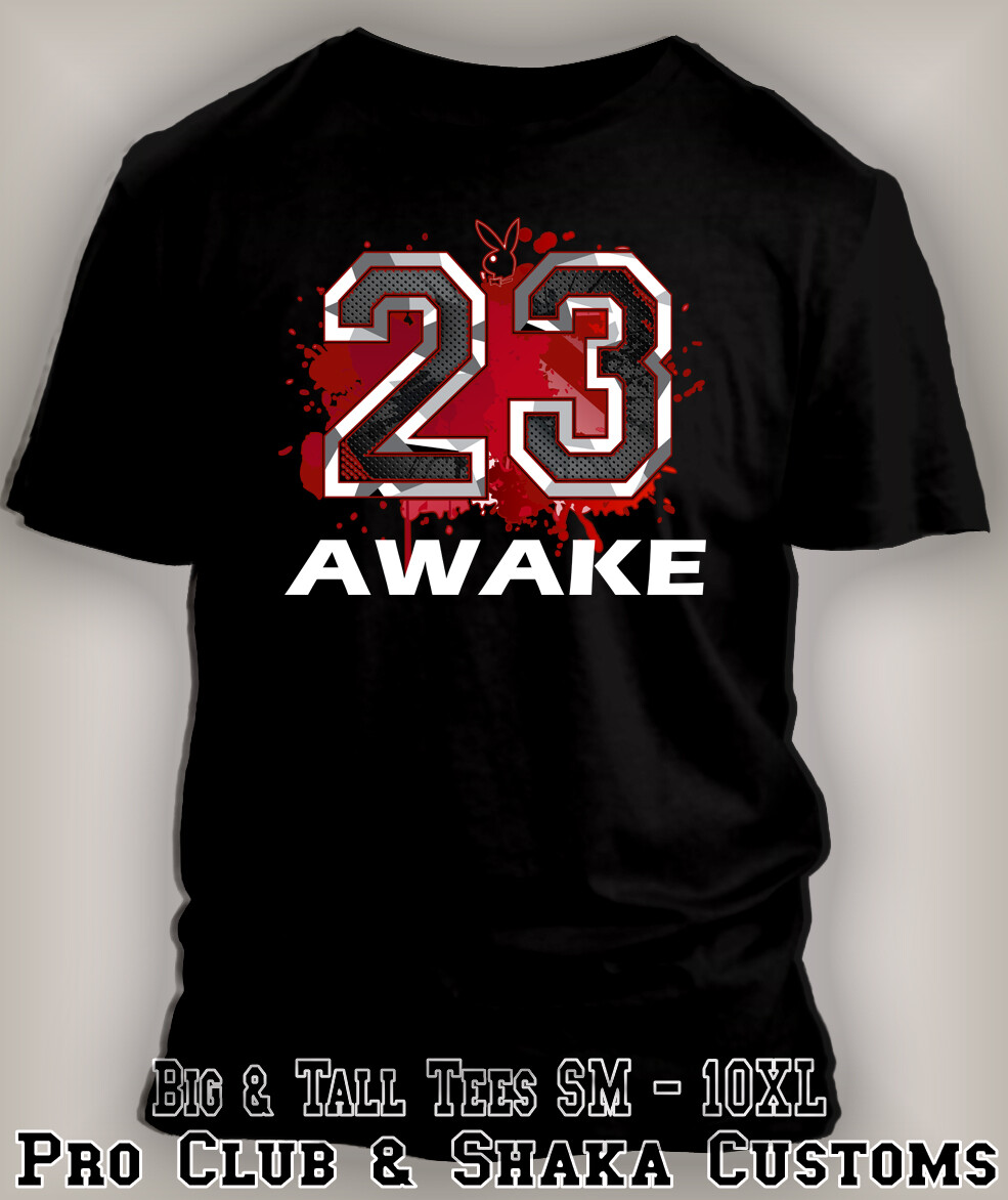 23 Awake NY J Air Ship Tee Shirt Player Big Tall Small Pro Club