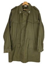 New Military Racidi Tessuti spa Mens  Olive Green Coat Jacket Size XL BNWOT MJK5