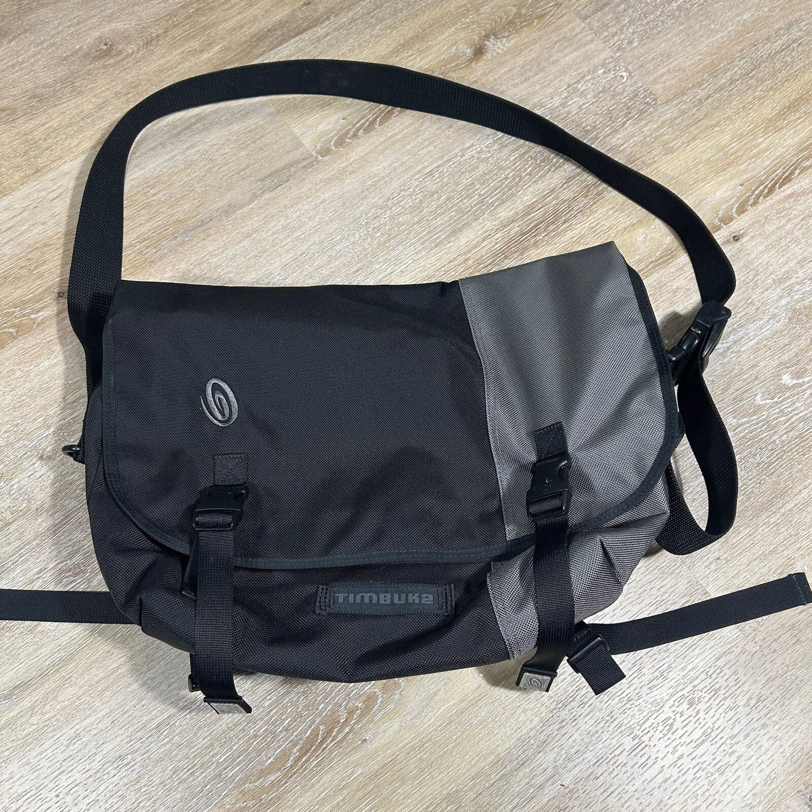 Timbuk2 Messenger Bag Medium Black Organizer Laptop S… Gem