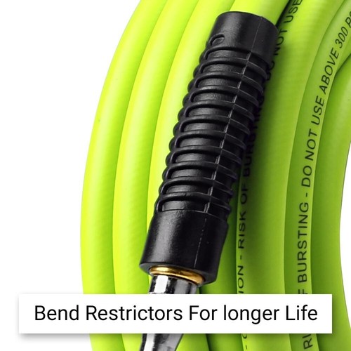 Chicago Air CAH10M 3/8" 10M Hybrid Flexible Air Hose, oil and abrasion resistant - Picture 2 of 5