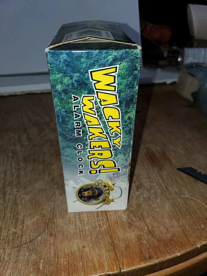 Wacky Wakers Chimp Monkey Alarm Clock in Box Mark Feldstein Tested Free Shipping - Image 3 of 4