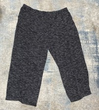 GEORGE Ladies Lounge Comfy Trousers Grey Size XL 16-18 Waist 38