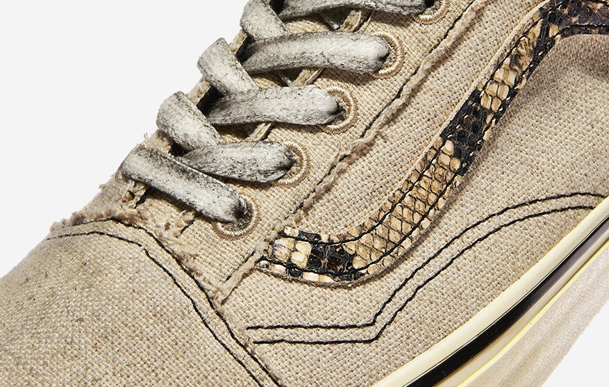 VANS★OLD SKOOL★兼用★MUMMY WRAP CANVAS BEIGE/BLACK VANS バンズ スニーカー MUMMY WRAP CANVAS BEIGE BLACK