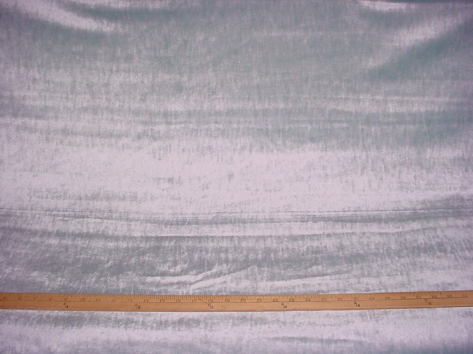 1-1/2Y Kravet Couture 29514 Posh Plush Aqua Drapery Velvet Upholstery Fabric Foto 2 de 3