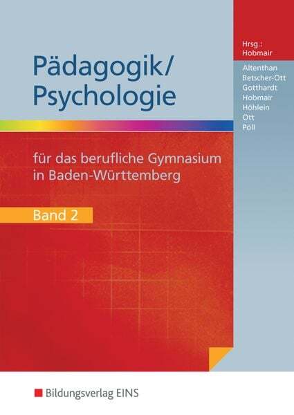 Thumbnail - Pädagogik/psychologie Lehrb. Berufl Gy Bw