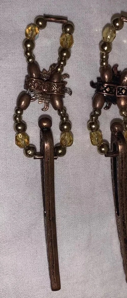 Lilla Rose Bronze Sun W/ Face SINGLE (1) Flexi Hair Clips- Size Small 2in - Image 3 of 4