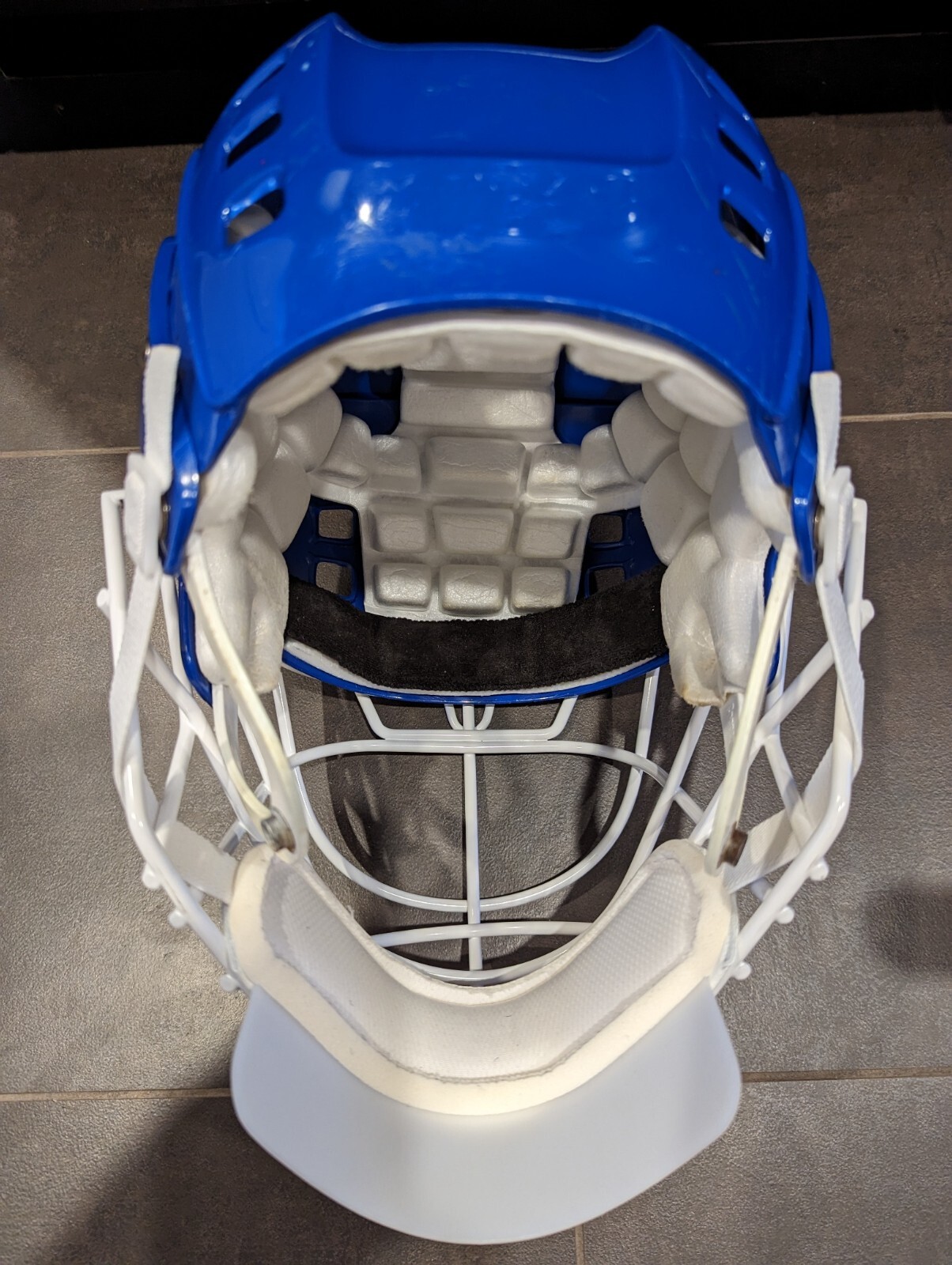 Cooper SK600 HM30 Dangler Goalie Helmet Mask Montreal Canadiens Hayward