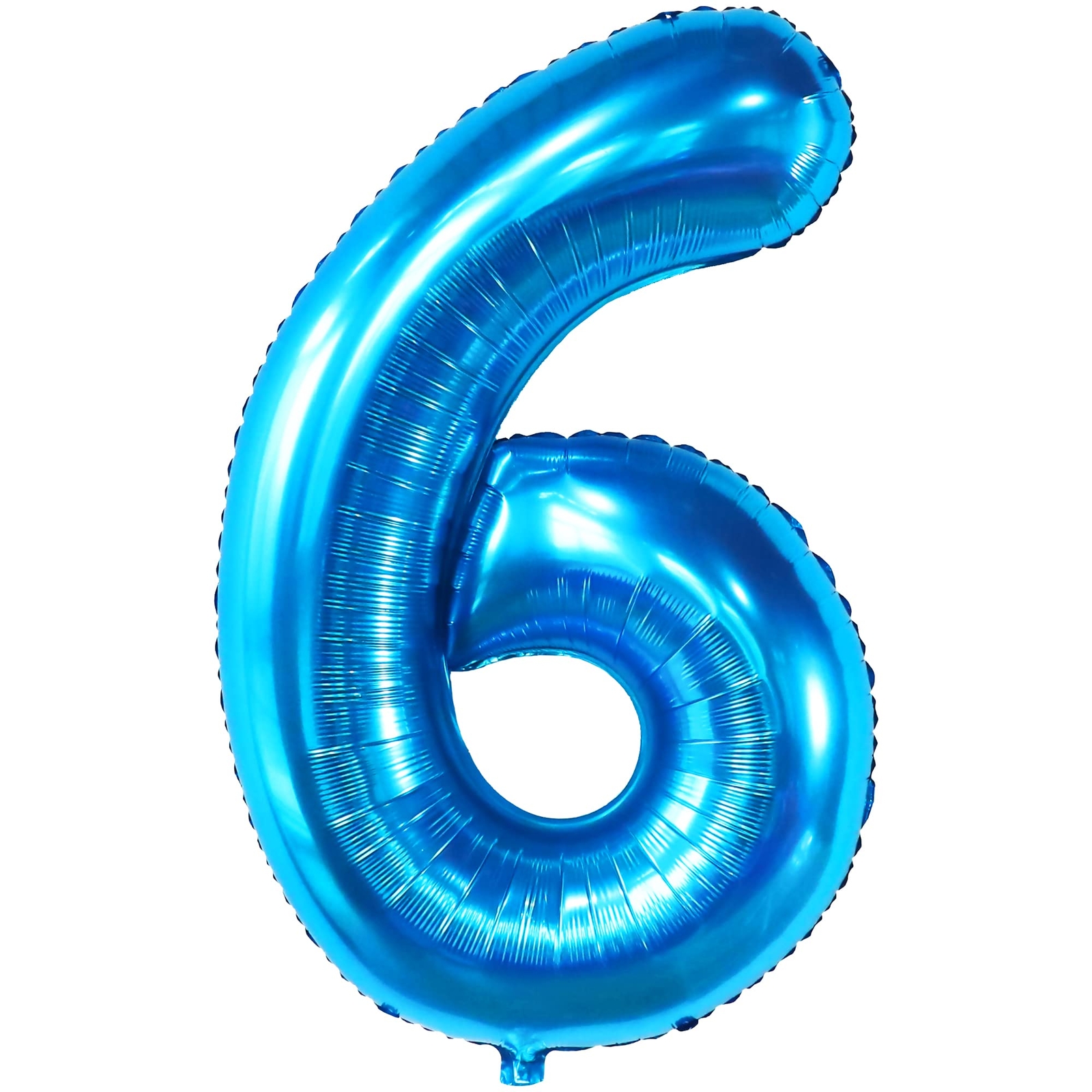 KatchOn Giant Blue Number 6 Balloon - 40 Inch | 6th Birthday Balloon for 6th ...