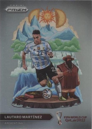 2022 Panini Prizm World Cup Qatar - National Landmarks Lautaro