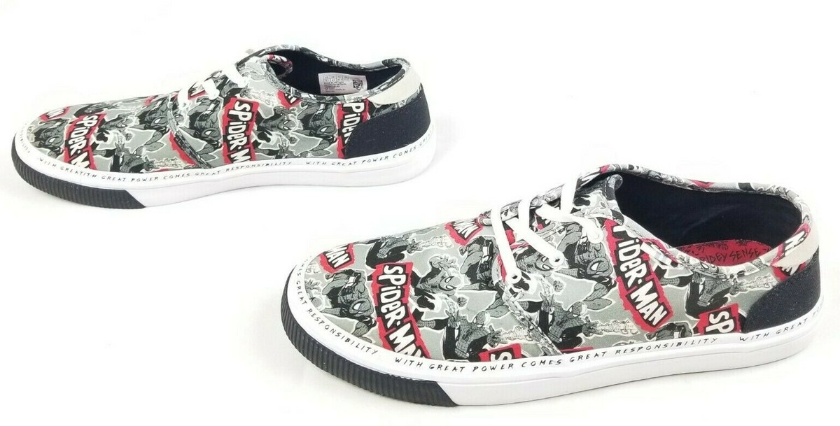 TOMS x Marvel Spider-Man Printed Limited Carlo Sneakers  display picture 1