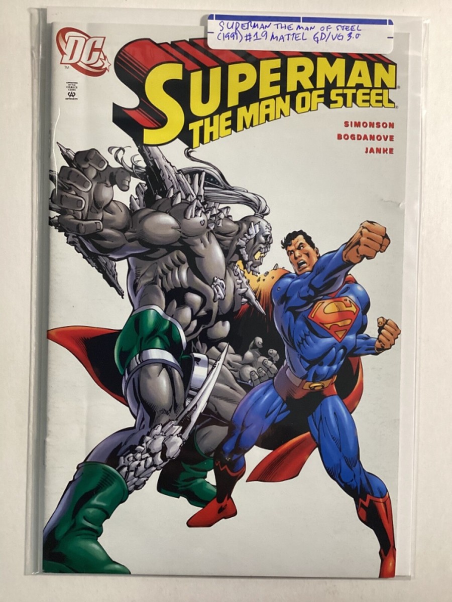 SUPERMAN THE MAN OF STEEL #19MATTEL GD/VG 3.0 MATTEL REPRINT