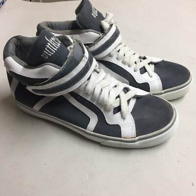 Punk Rose High Top Shoes Women' Size 10 Gray White