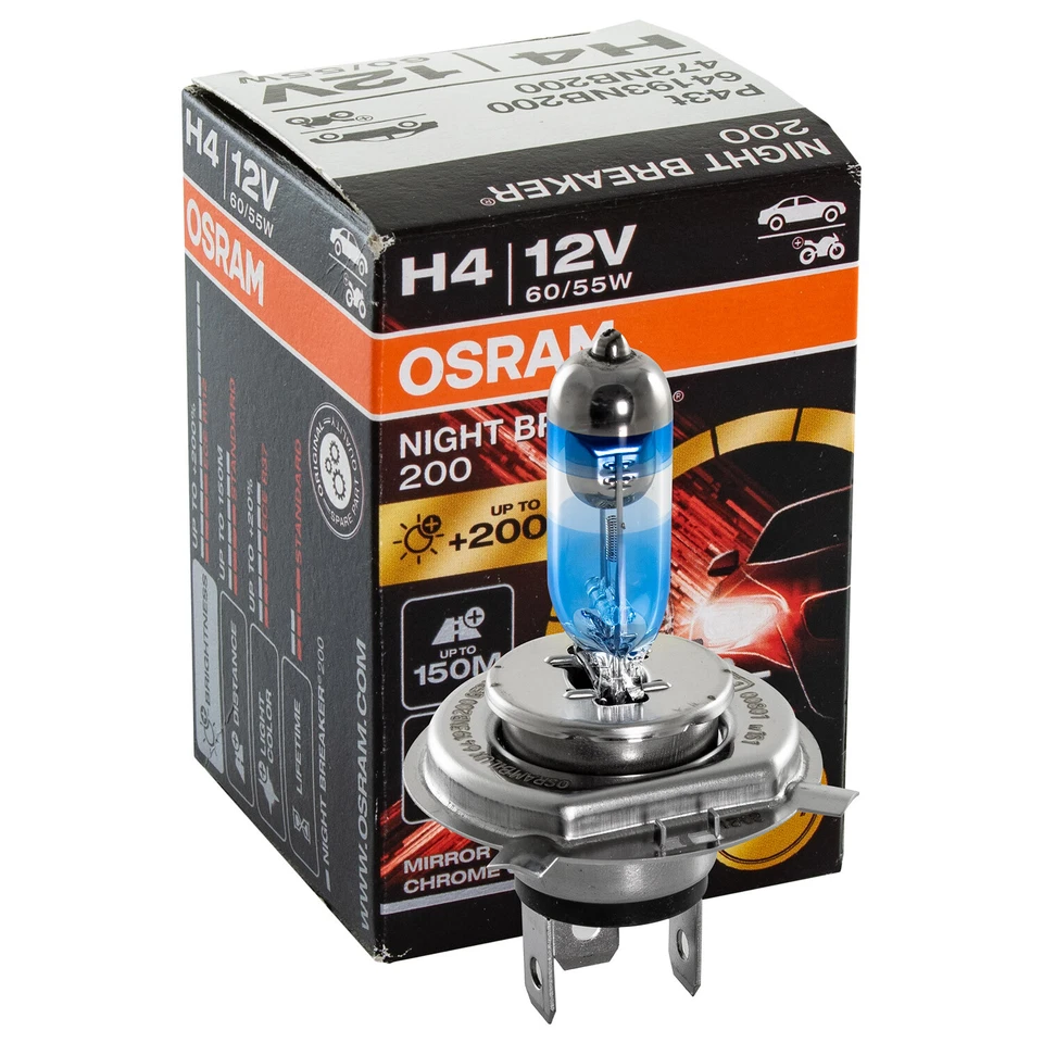 Scheinwerfer links manuell inkl. OSRAM Lampen H4 für Toyota Land Cruiser 90 _J9_ - Bild 3 von 4