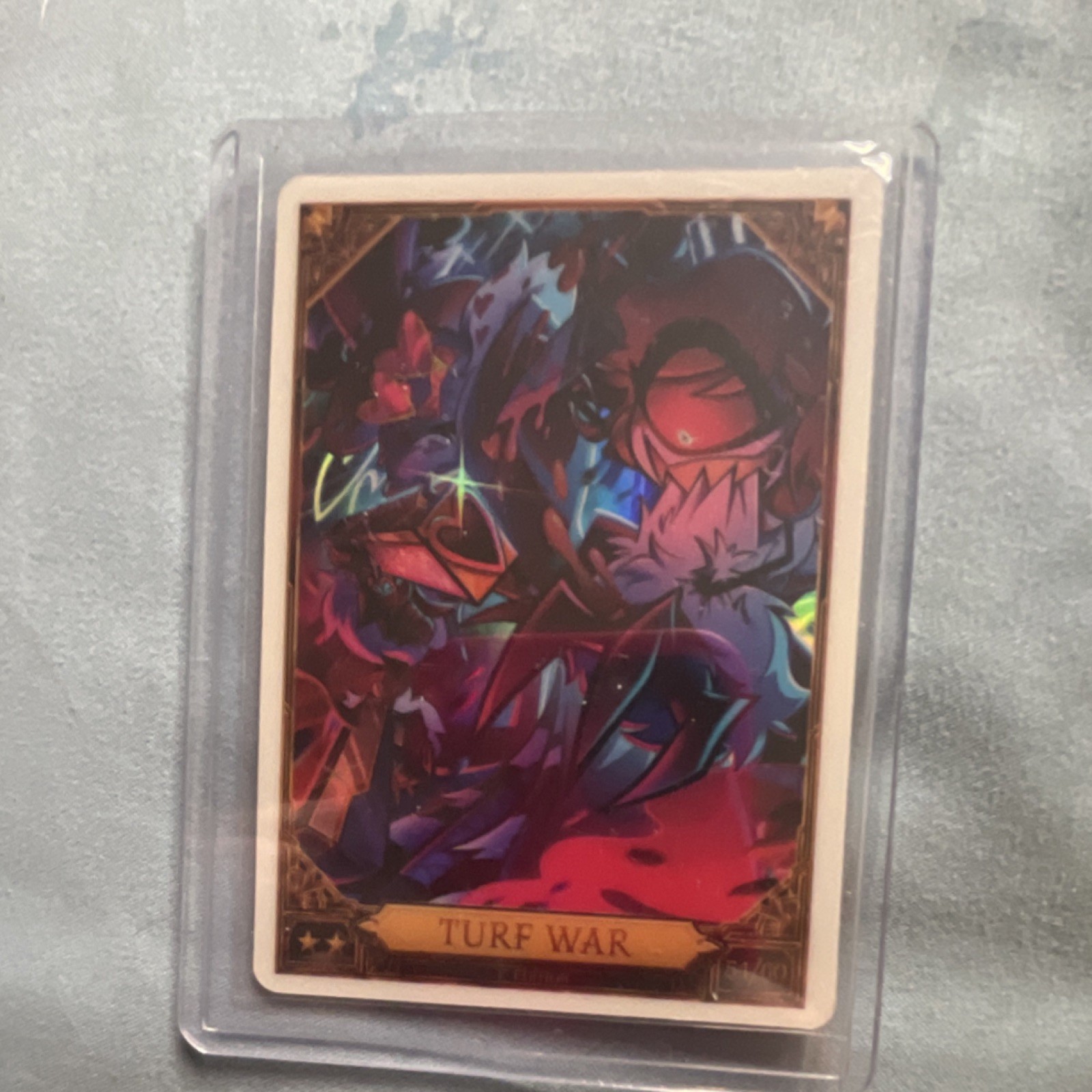 Hazbin Hotel Limited Edition Turf War Trading Card 4/10 Foil