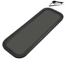 RV Window 12" X 35" X 1-1/2" with Trim Ring Universal For Cargo Trailer Camper