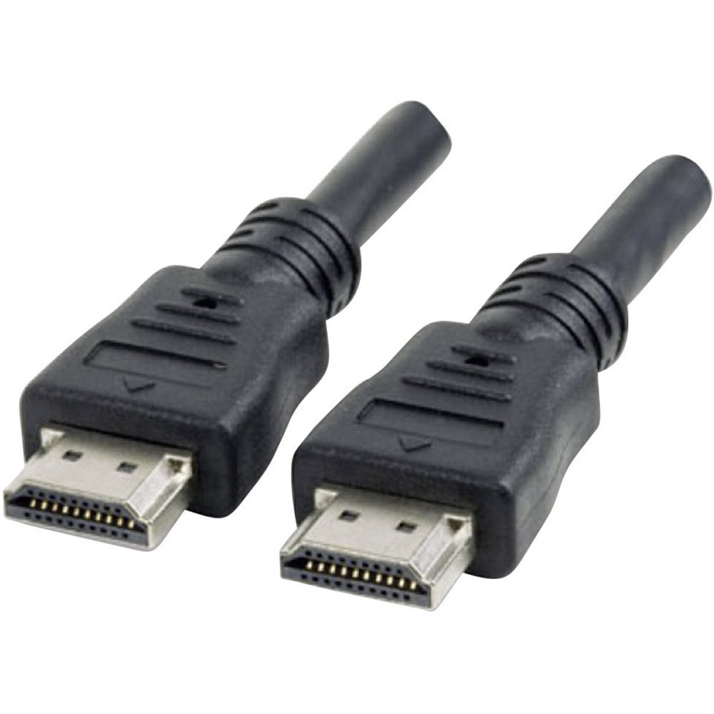 Кабель HDMI-A Stecker на Манхэттене, HDMI-A Stecker 5.00 m Schwarz 3...