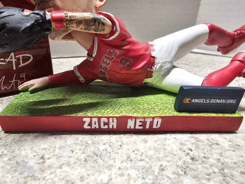 Zach Neto Los Angeles Angels MLB 2025 SGA Bobblehead NIB - Image 3 of 4