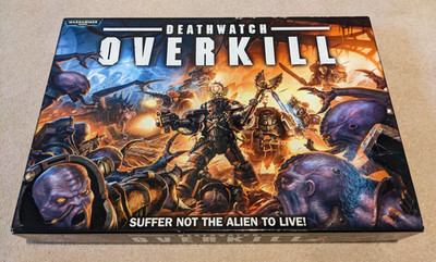 GW Warhammer 40k: Deathwatch Overkill Boxed Set - UNVOLLSTÄNDIG - Kill Team Cassius