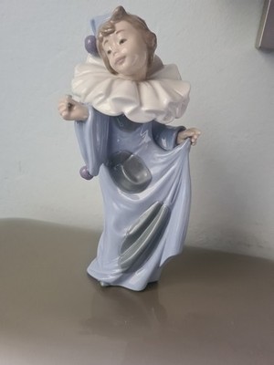 Harlequin Pierrot Clown NAO By Lladro 1988