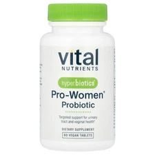 Hyperbiotics PRO-Women 5 Billion CFU 60 Time-Release Tablets Gluten-Free,