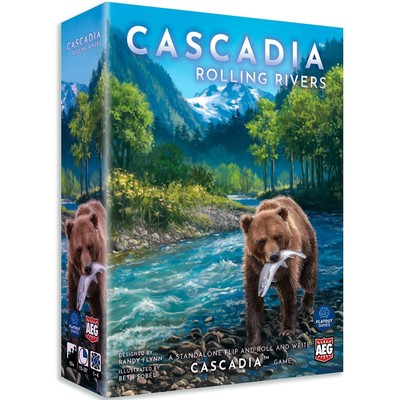 Alderac Entertainment Group   Cascadia Rolling Rivers   Board Game   (US IMPORT)