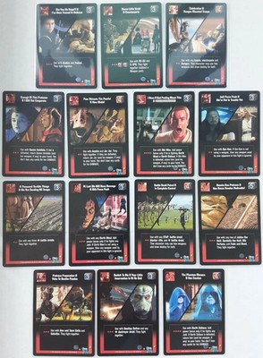 Young Jedi ダース・シディアス カード Young Jedi CCG Reflections Master Complete Set -1 Armed and