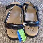NWT NO BOX  TAOS "The Show" Premium Leather Sandal Size 8 Black — photo 5
