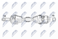 Antriebswelle NTY NPW-TY-096 FüR Toyota Prius Corolla PHV Hybrid ZVW50 ZVW50_