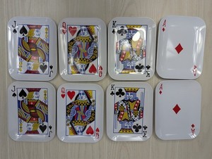 PLAYING CARDS PLATE 3枚セット Playing Card Plates | eBay