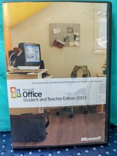 Microsoft Office Student and Teacher Edition 2003   PC CD-ROM Complete