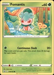 Fomantis 014/163 Common Battle Styles