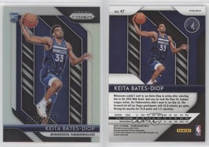 2018-19 Panini Prizm Silver Prizm Keita Bates-Diop #47 Rookie RC