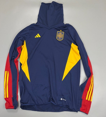 Adidas Spanien Fußballnationalmannschaft Training Top Shirt Größe L Large