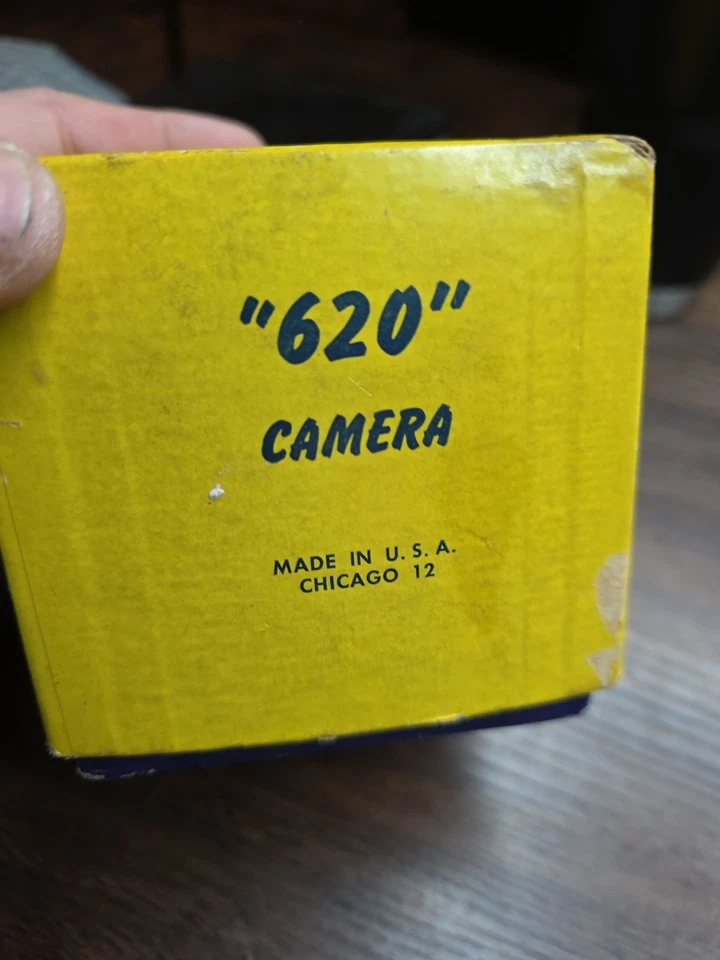 Cámara Spartus Box Six Twenty Baquelita Vintage Años 40 Correa Original SIN PROBAR Foto 3 de 4