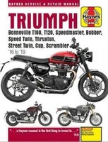 Triumph Bonneville T100, T120, Speedmaster, Bobber, Speed Twin, Thruxton,...