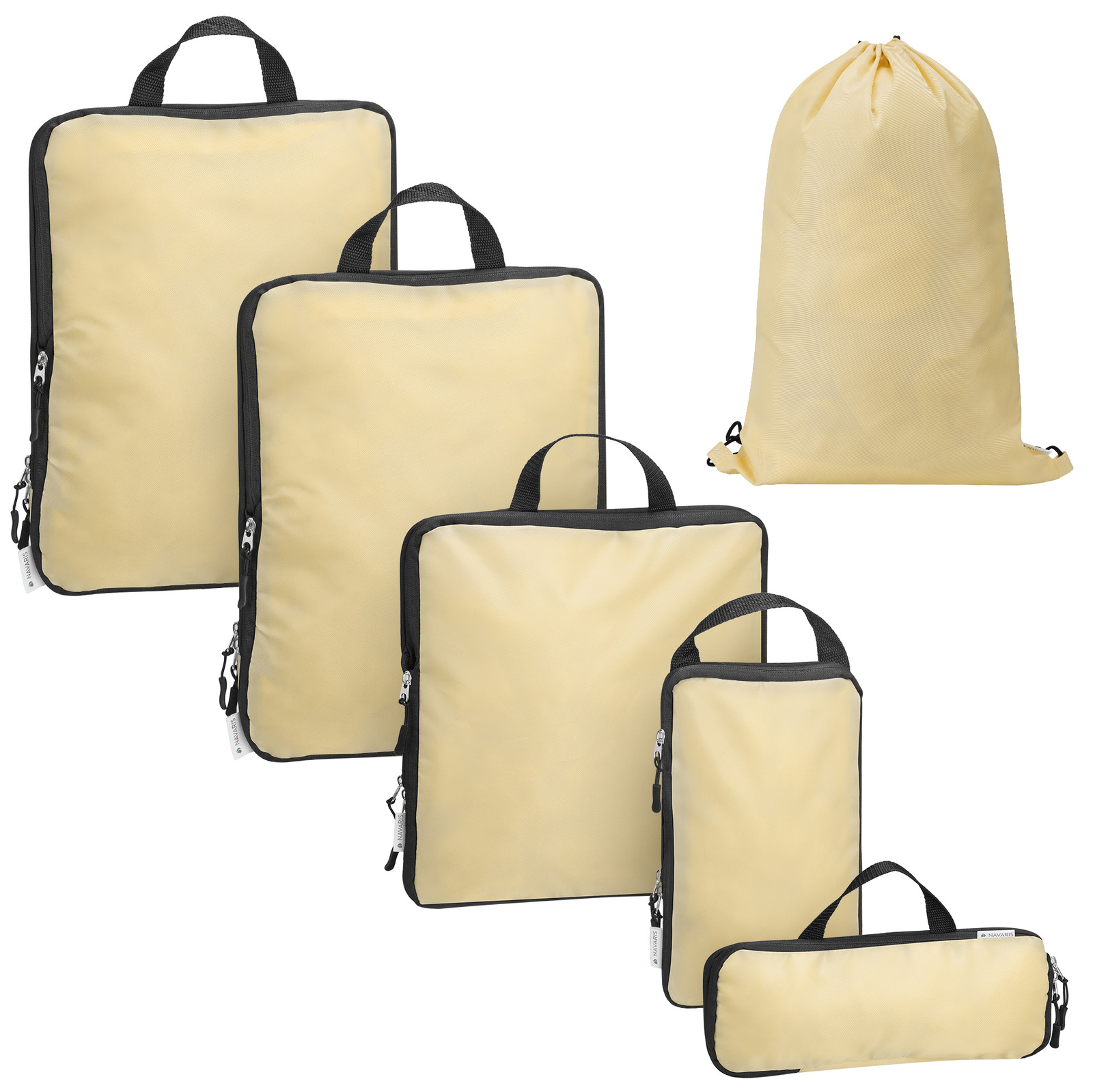 Organizador Maleta Viaje - 6x Bolsas Organizadoras Maleta - Bolsas Compresion