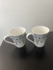 Zara Home Mug 12oz Porcelain Set Of 2
