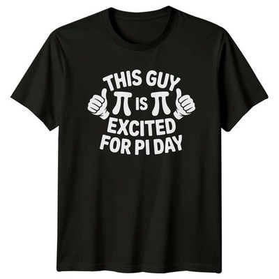 This Guy Is Pi Excited Herren T-Shirt Pi Day Mathe Pi Tag Geschenk für Ihn
