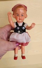 Vintage German Celluloid 6.5" Doll